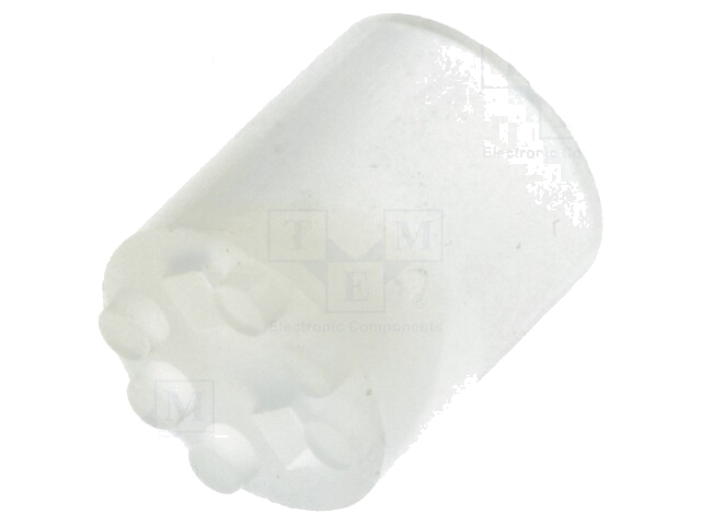 Afstandbus; LED; Øext: 5,1mm; ØLED: 5mm; L: 6,1mm; natuurlijk Afstandbus; LED; Øext: 5,1mm; ØLED: 5mm; L: 6,1mm; natuurlijk